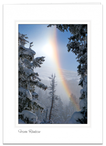 Frozen Rainbow - Front Range, Colorado