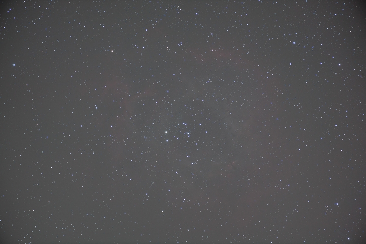Rosette Nebula Single Frame RAW