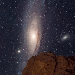 Andromeda Setting - Astrophoto
