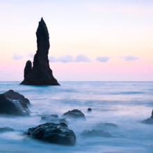 Sea Stack Pastels - Iceland